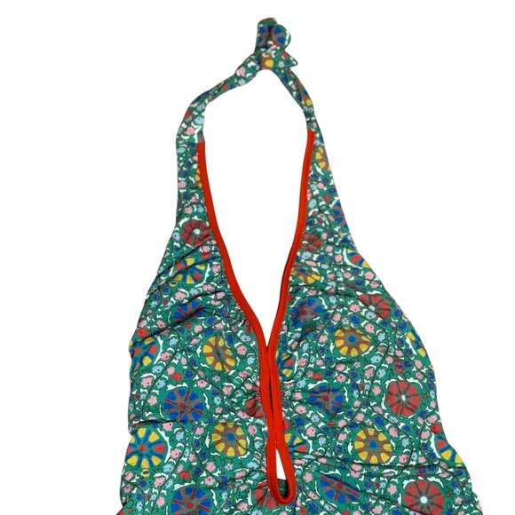 RHODE X TARGET Zinnia Floral Print Halter One Piece Swimsuit WOMEN Size XXL NWT - Picture 5 of 16